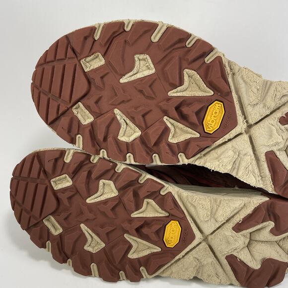 Hoka One One Anacapa Low GTX Hiking Sneakers Women Size 9 B Cherry Rust Red - Picture 10 of 12